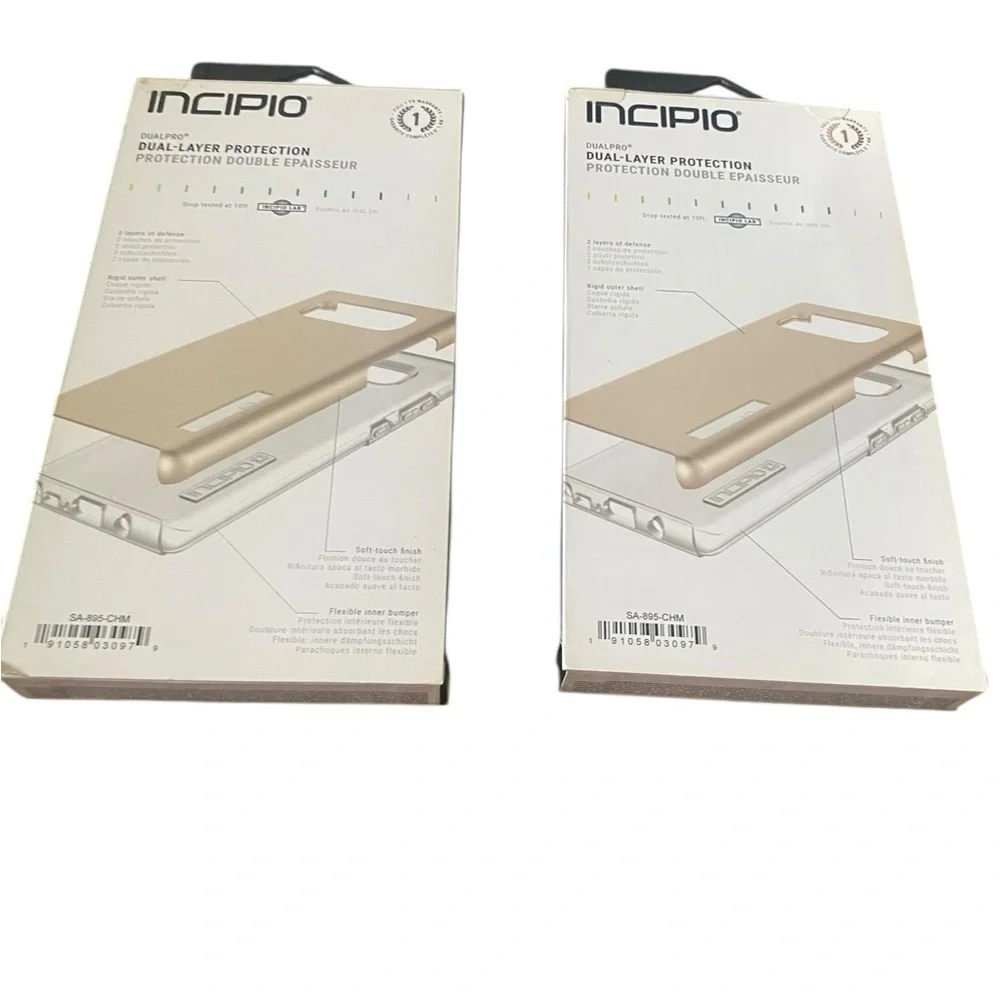 Incipio Gold Dual-Layer Case for Samsung Galaxy Note8
